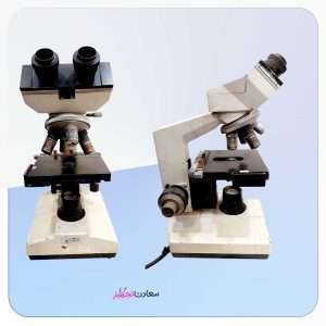 میکروسکوپ دست دوم  x-2500x Binocular Microscope and Double Layer Mechanical Stage